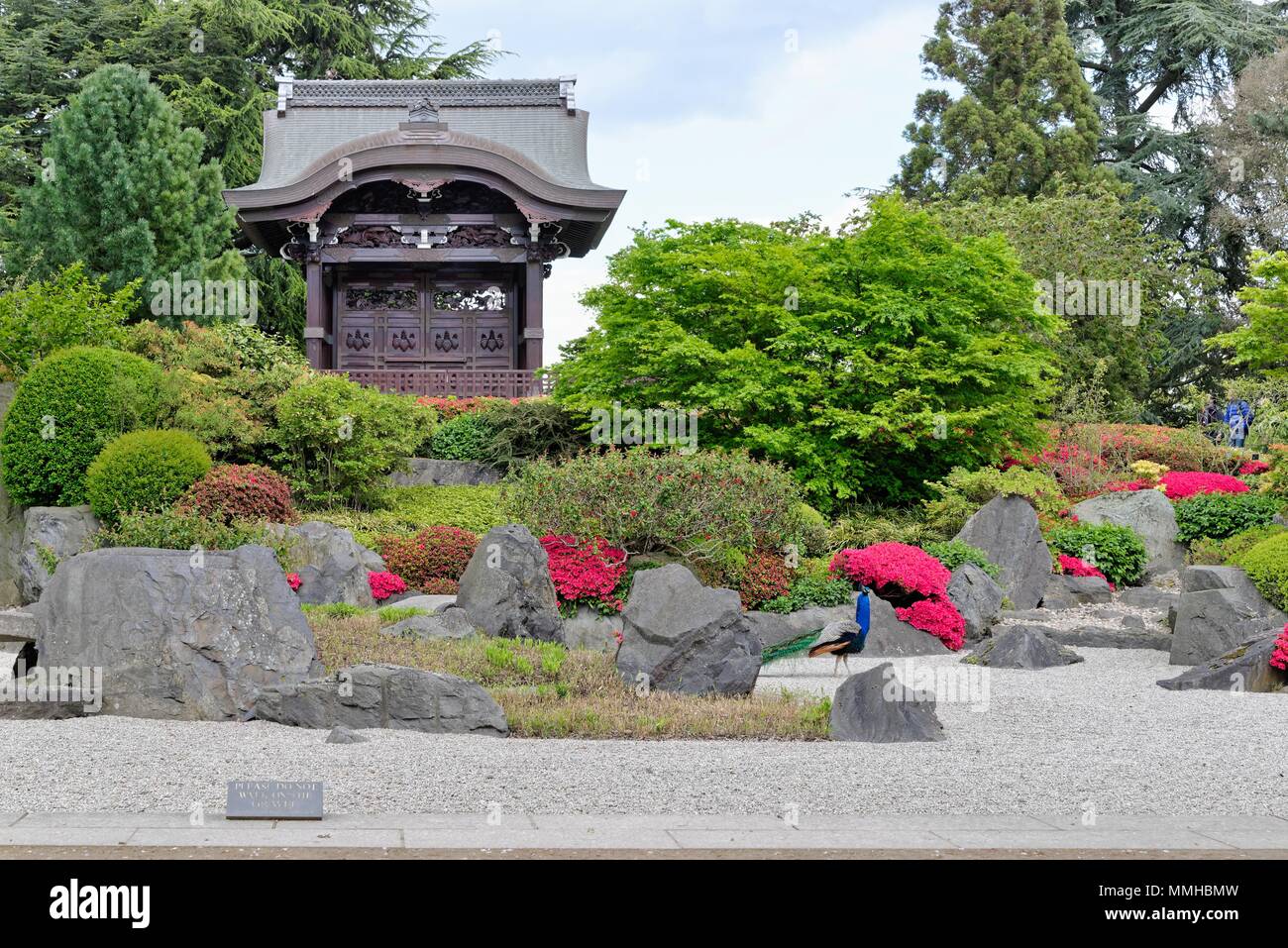 The Japanese Garden in the Royal Botanic Gardens, Kew Greater London