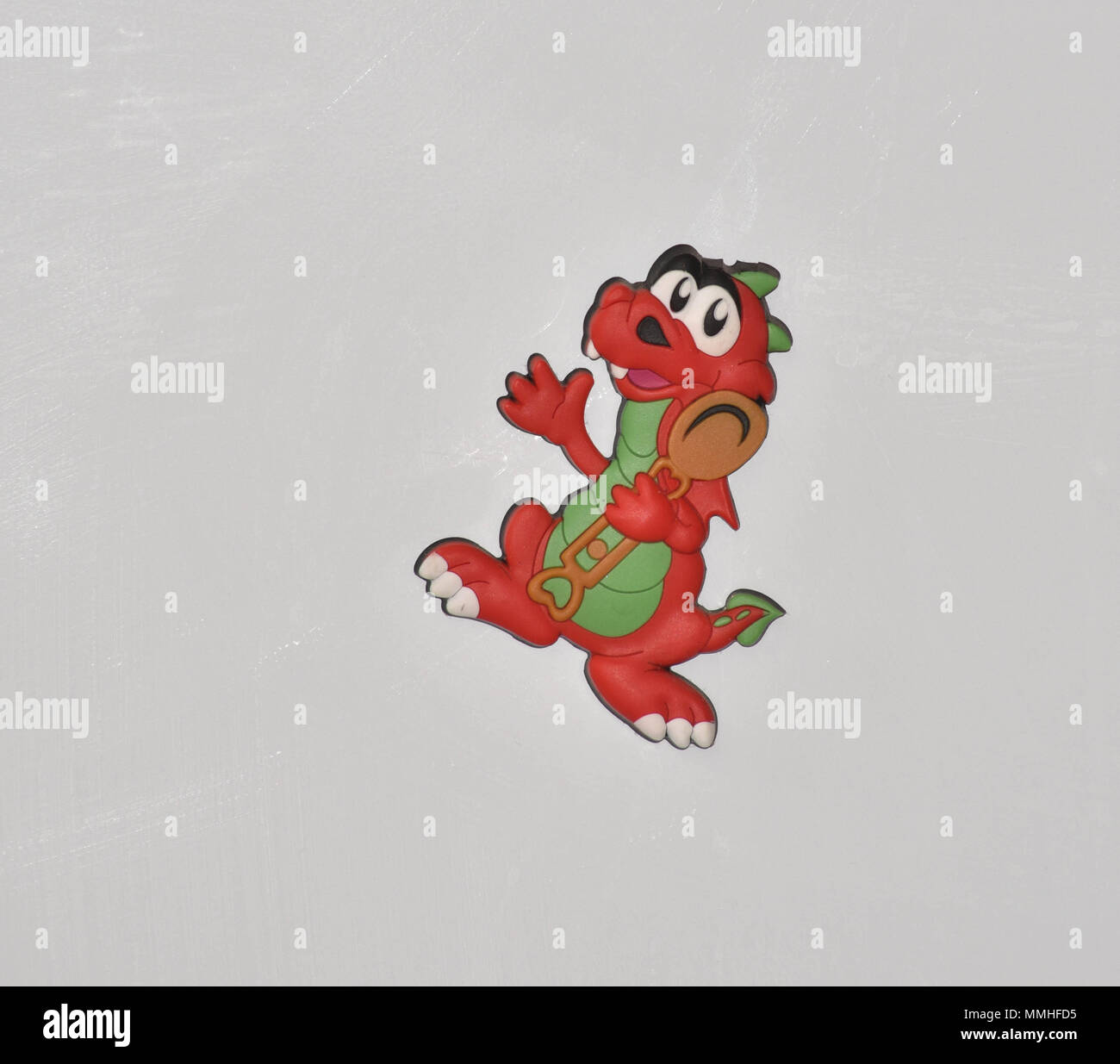 welsh dragon fridge magnet Stock Photo