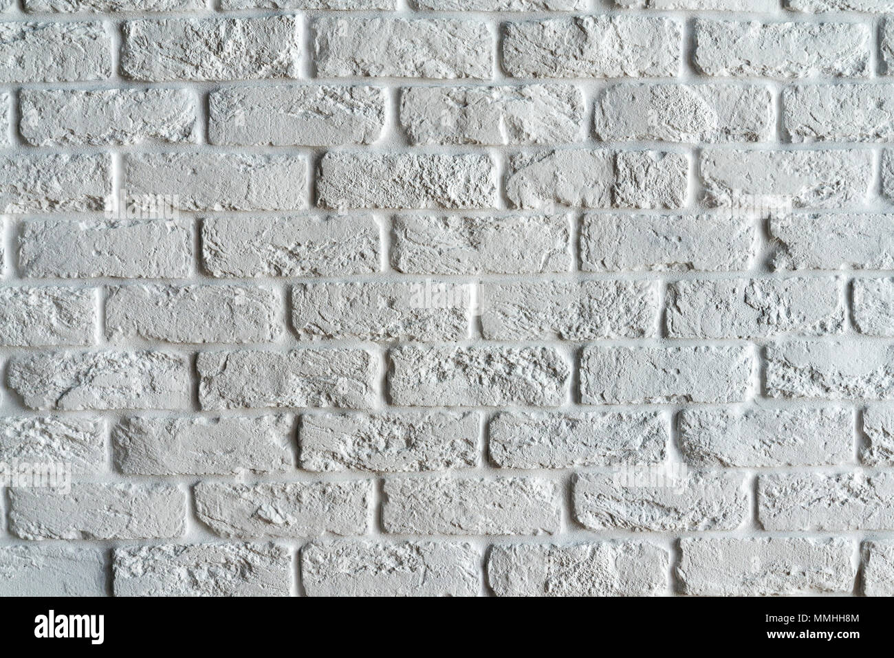 White brick wall in the loft as a backdrop Stock Photo Alamy