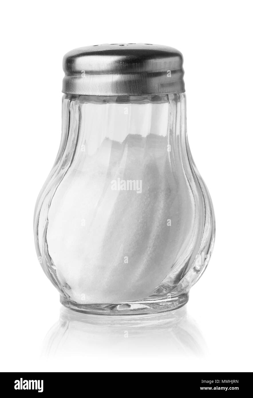 Glass Salt Shaker Salt On Light Stock Illustration 2315718573