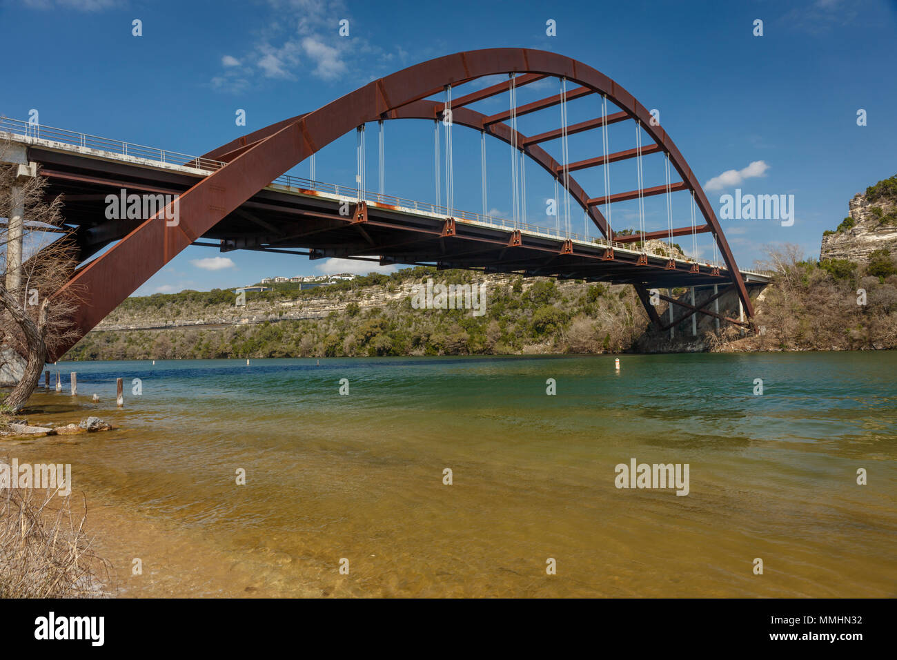 Pennybacker bridge hi-res stock photography and images - Alamy