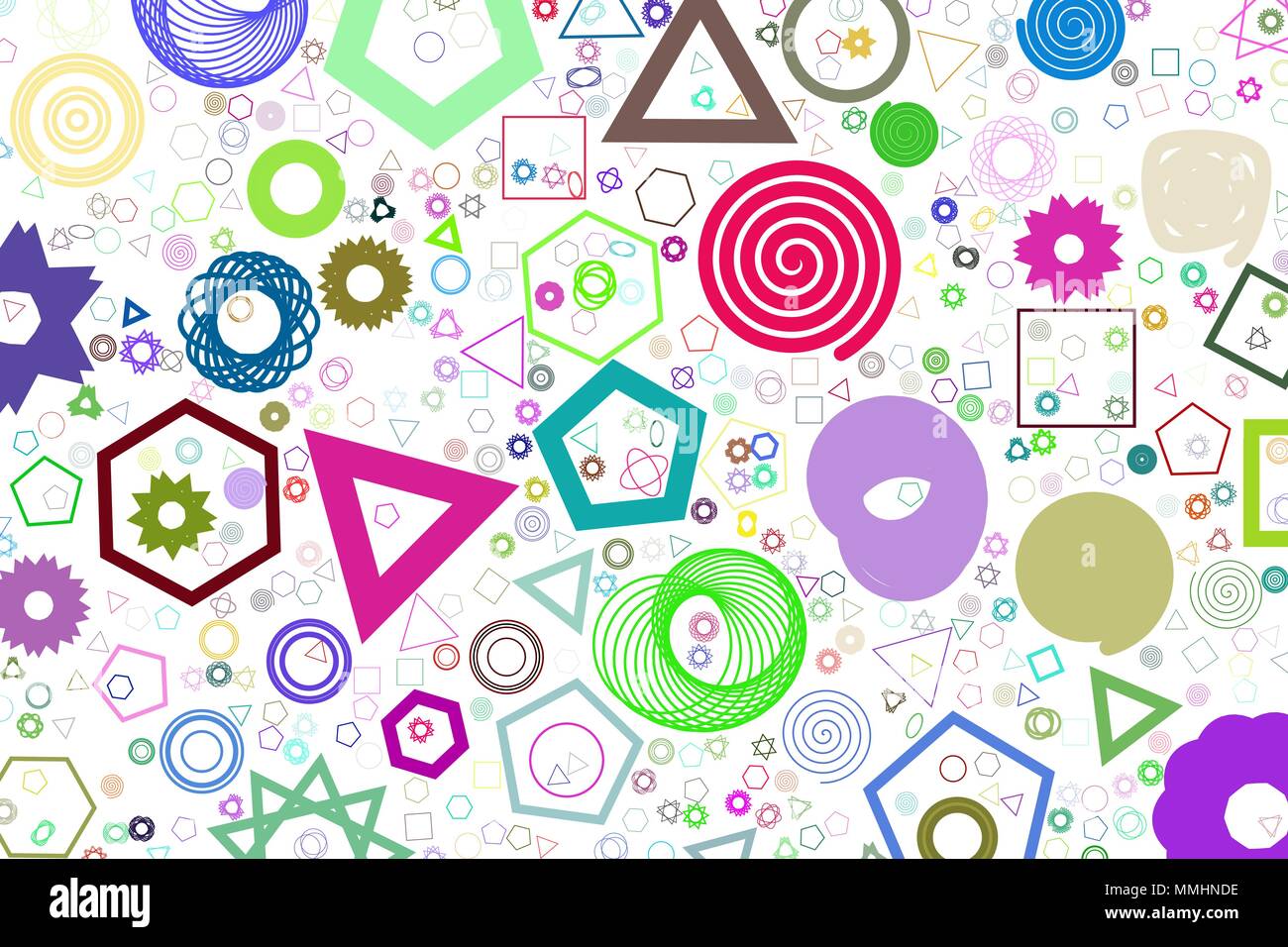 Background abstract mixed pattern for design. No overlaping. Vector ...