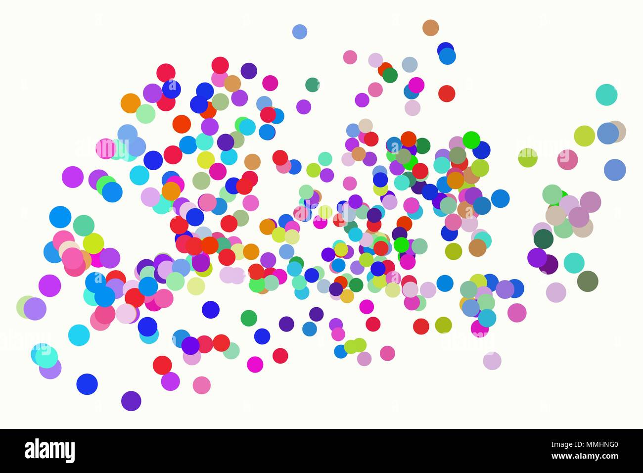 Modern geometrical circles, bubbles, sphere or ellipses background pattern abstract. Vector illustration graphic. Stock Vector