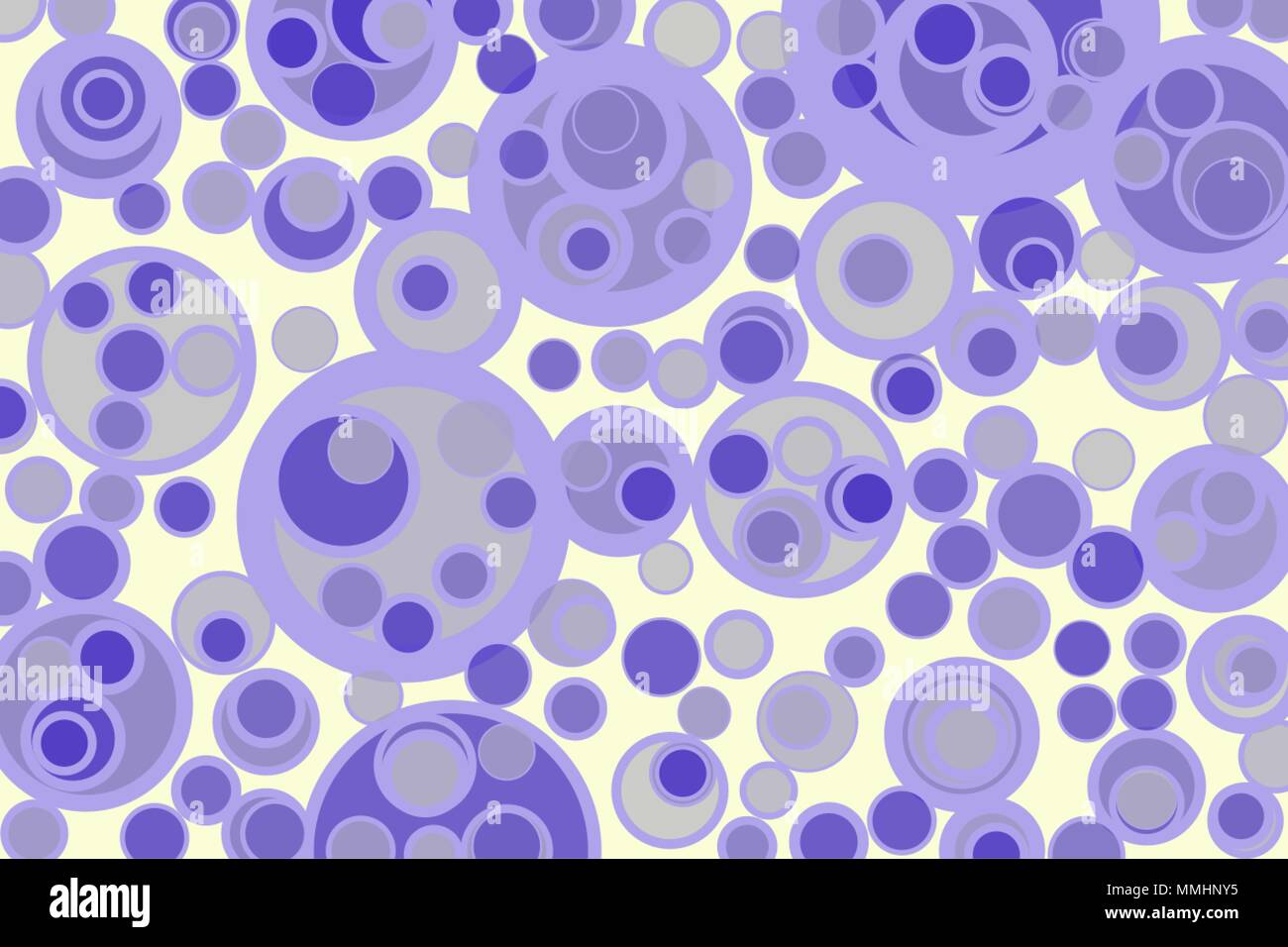 Modern geometrical circles, bubbles, sphere or ellipses background pattern abstract. Vector illustration graphic. Stock Vector
