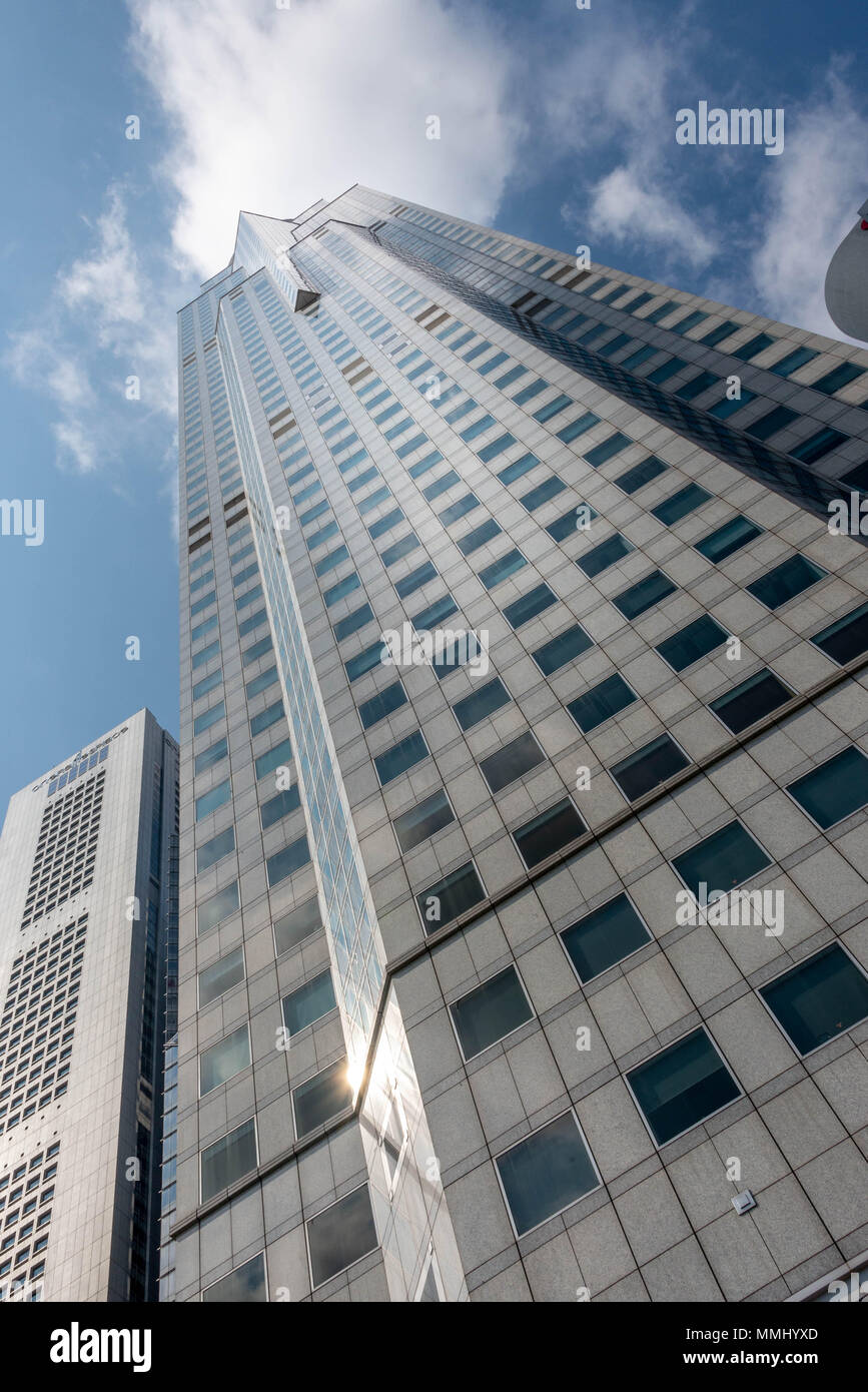 Skyscraper in Singapore Stock Photo - Alamy