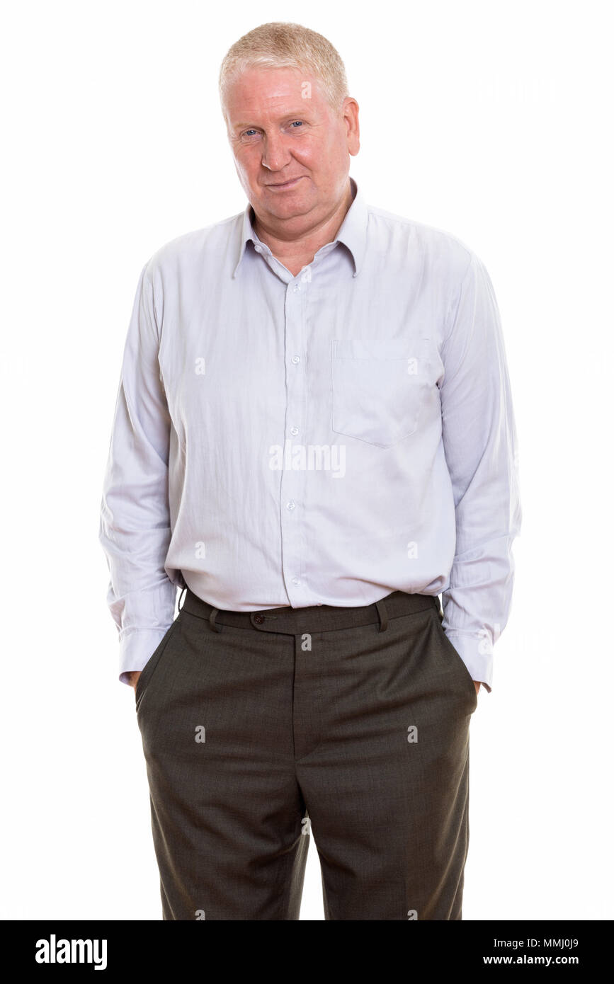 Mature portrait vertical studio hi-res stock photography and images - Alamy