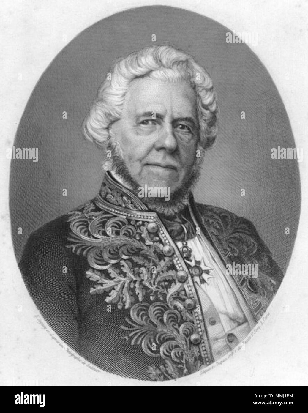 Français : Ferdinand Favre (1779-1867) Ferdinand Favre (1779-1867) Stock Photo