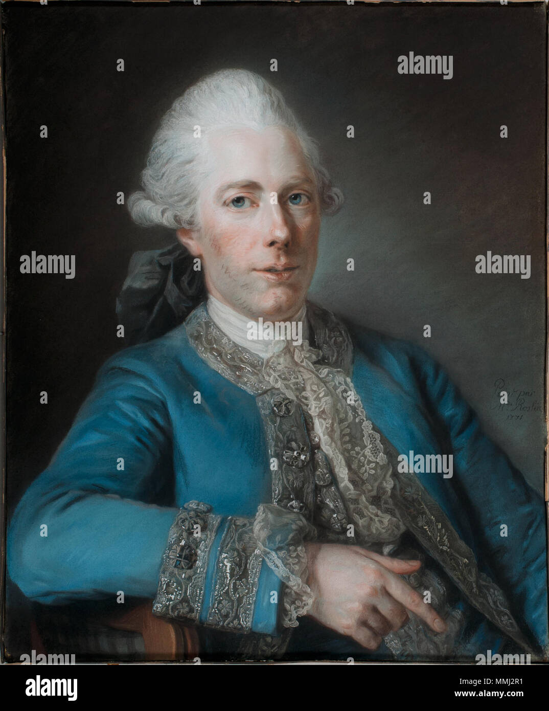 Portrait of MarieJoseph Peyre} (17301785), French architect. 1771