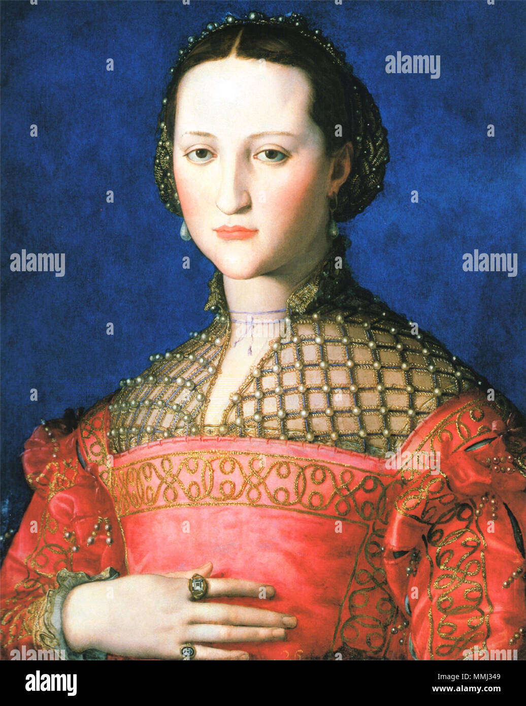 Portrait of Leonor Álvarez de Toledo (15191562). 1543. Eleonora di