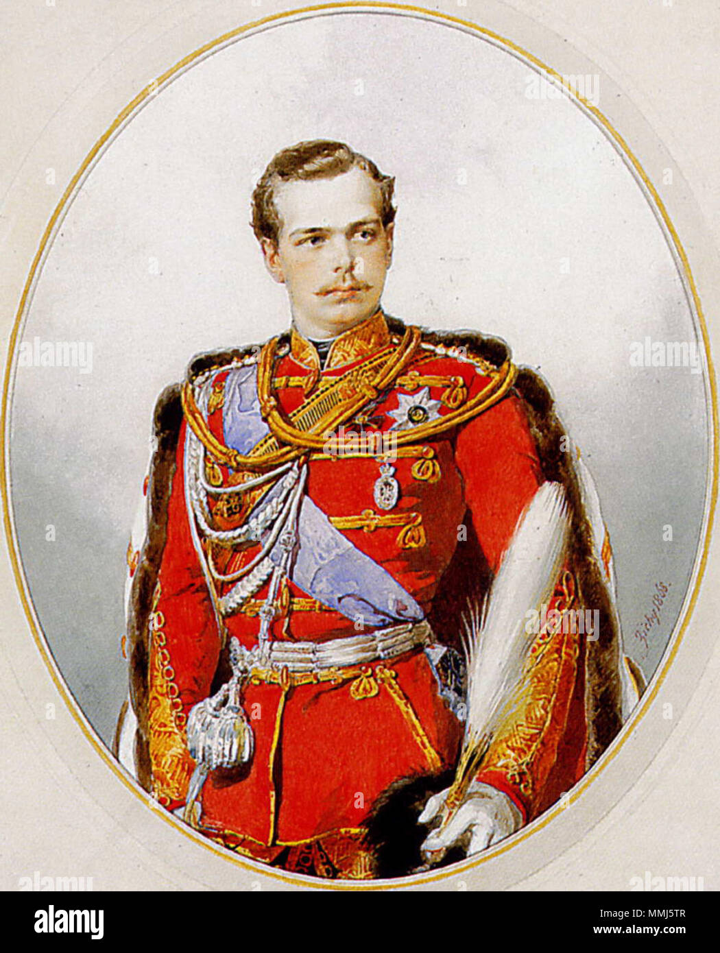 Life guards hussar regiment hi-res stock photography and