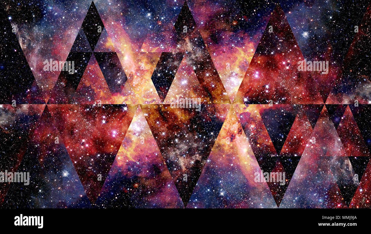 Geometric Patterns In Space Nebula space and sacred geometry. Elements of this image furnished by ...