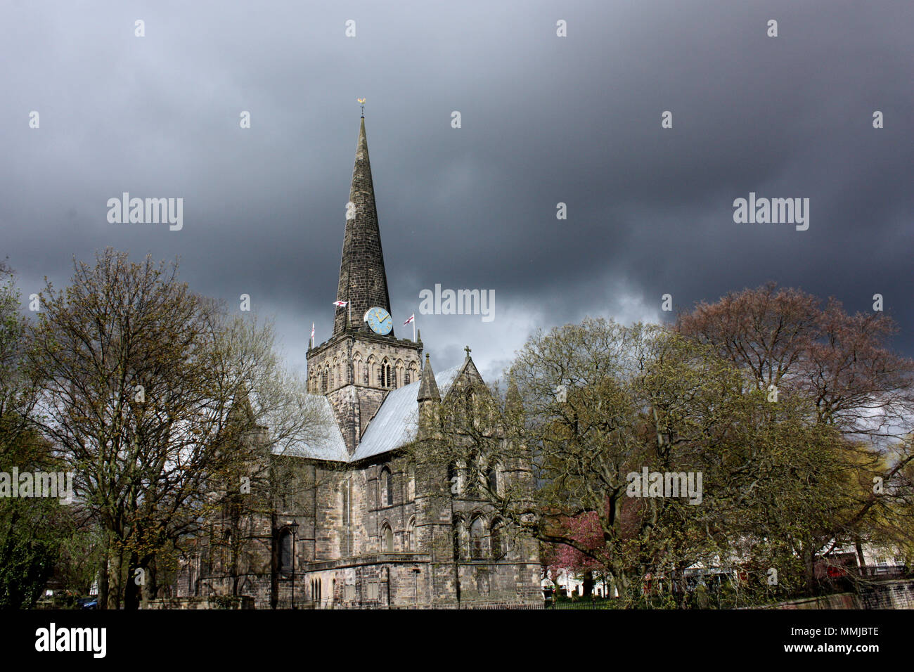 St Cuthbert's church in Darlington Stock Photo Alamy