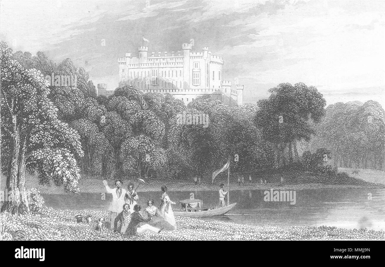 Belvoir Castle Leicestershire High Resolution Stock Photography and