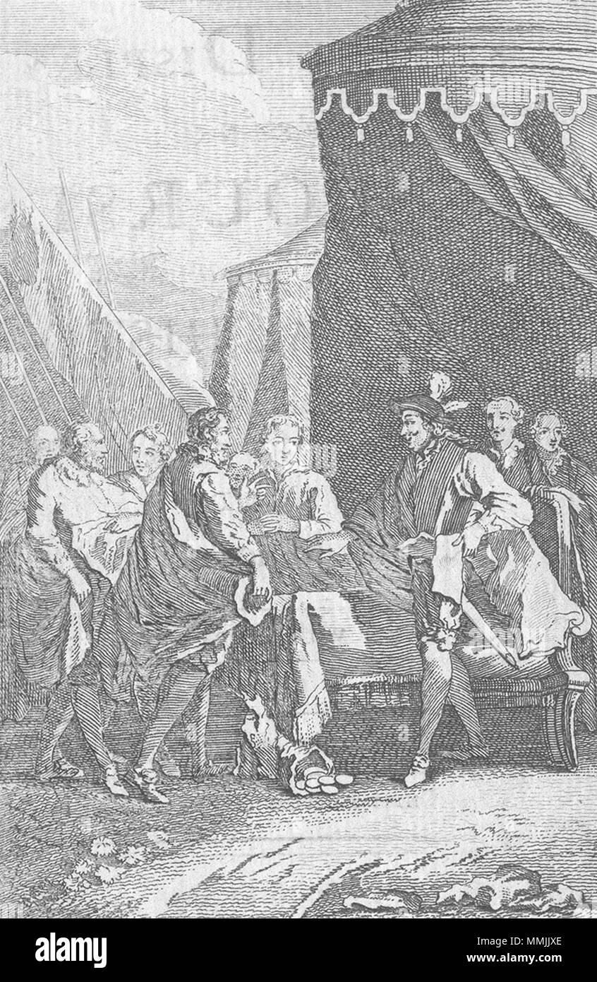 SOCIETY. All mankind is dear to us 1763 old antique vintage print picture Stock Photo