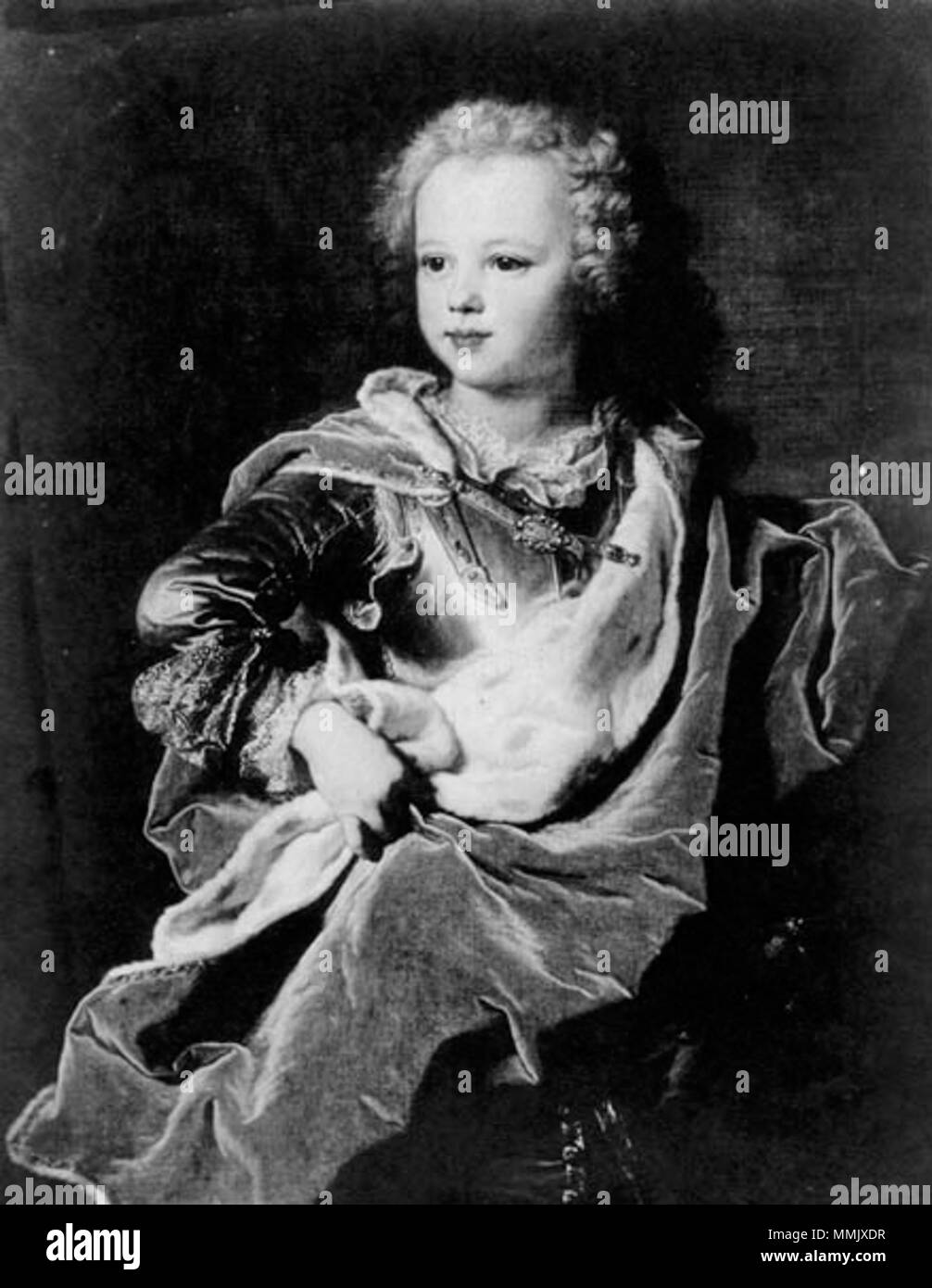 Portrait of MarieCharlesLouis d'Albert (17171771). 1722. 1722