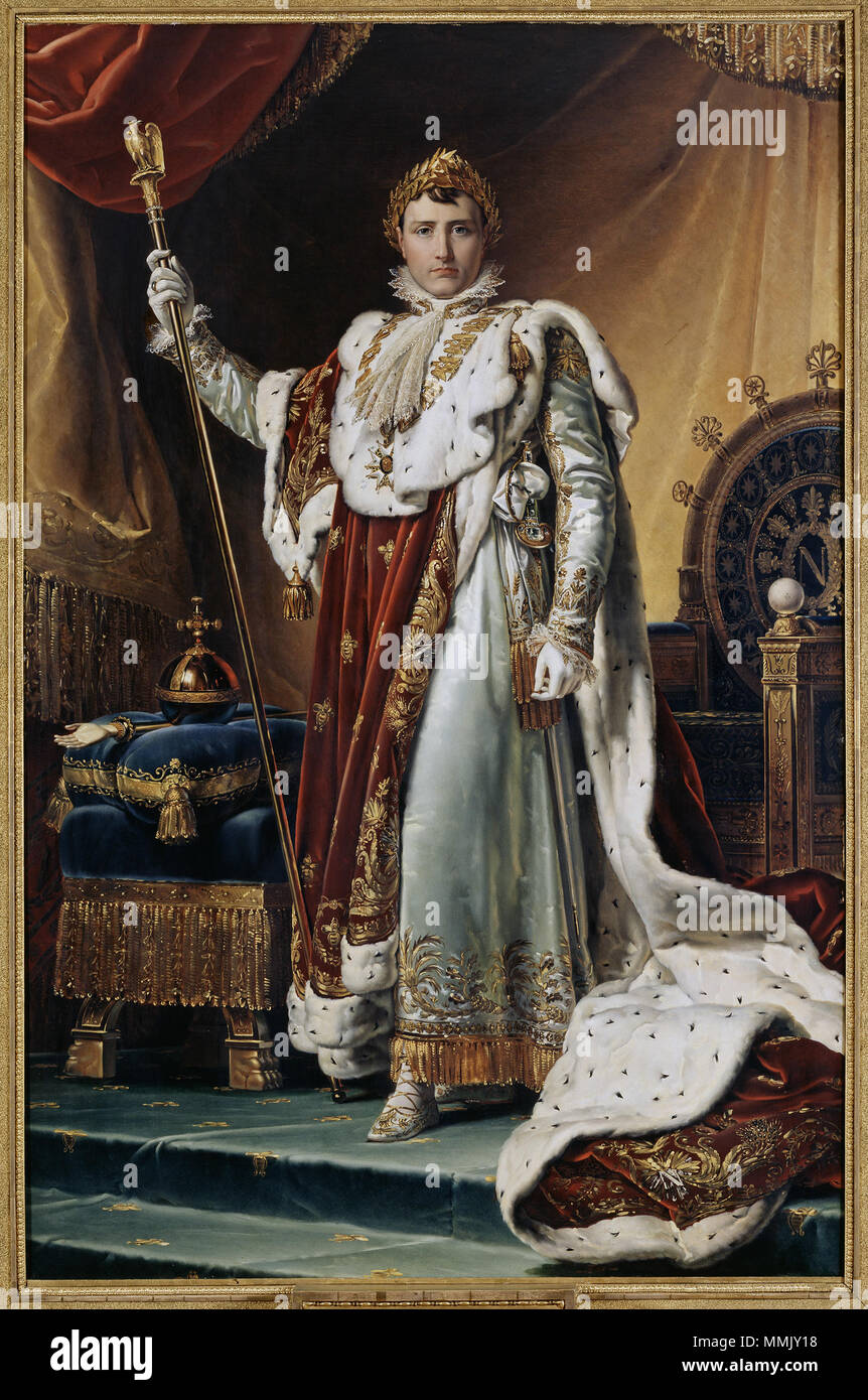 Napoleon ier en costume du sacre hi-res stock photography and images - Alamy