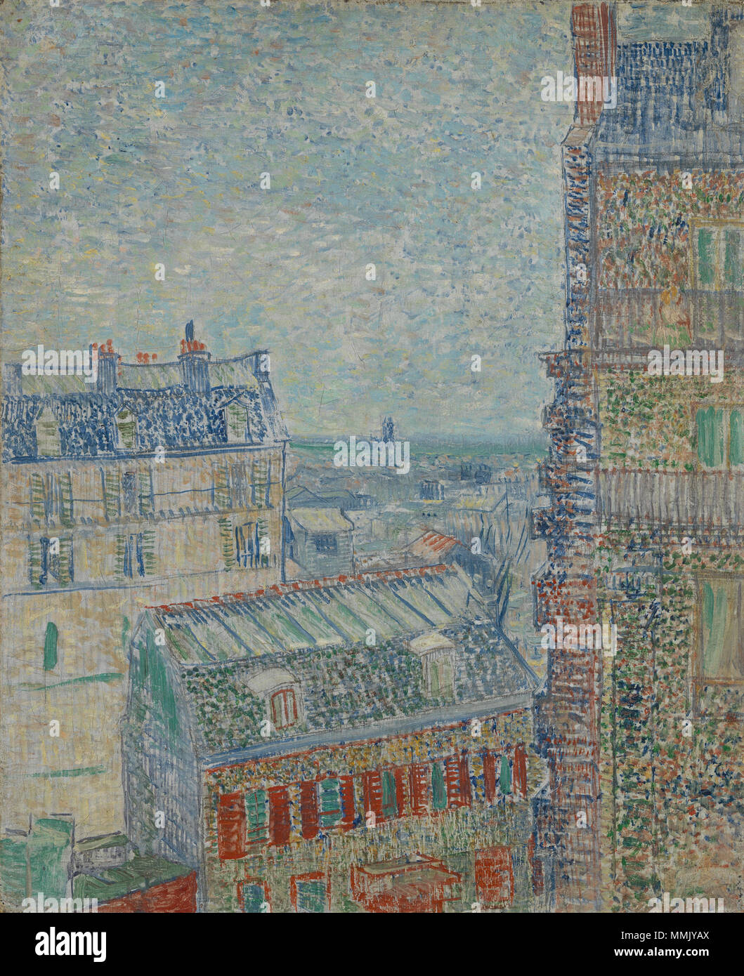 English: Painting by Vincent van Gogh, 1887 Nederlands: Schilderij van  Vincent van Gogh, 1887 English: View