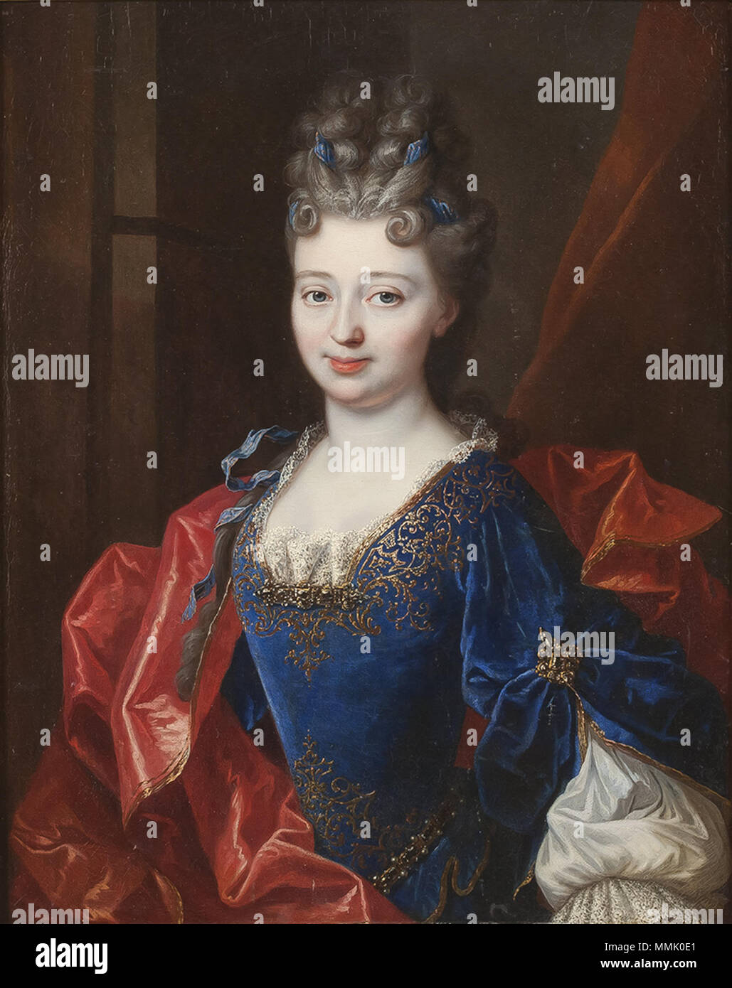 . Deutsch Portrait der FrancoiseMarie de Bourbon, Duchesse d'Orleans