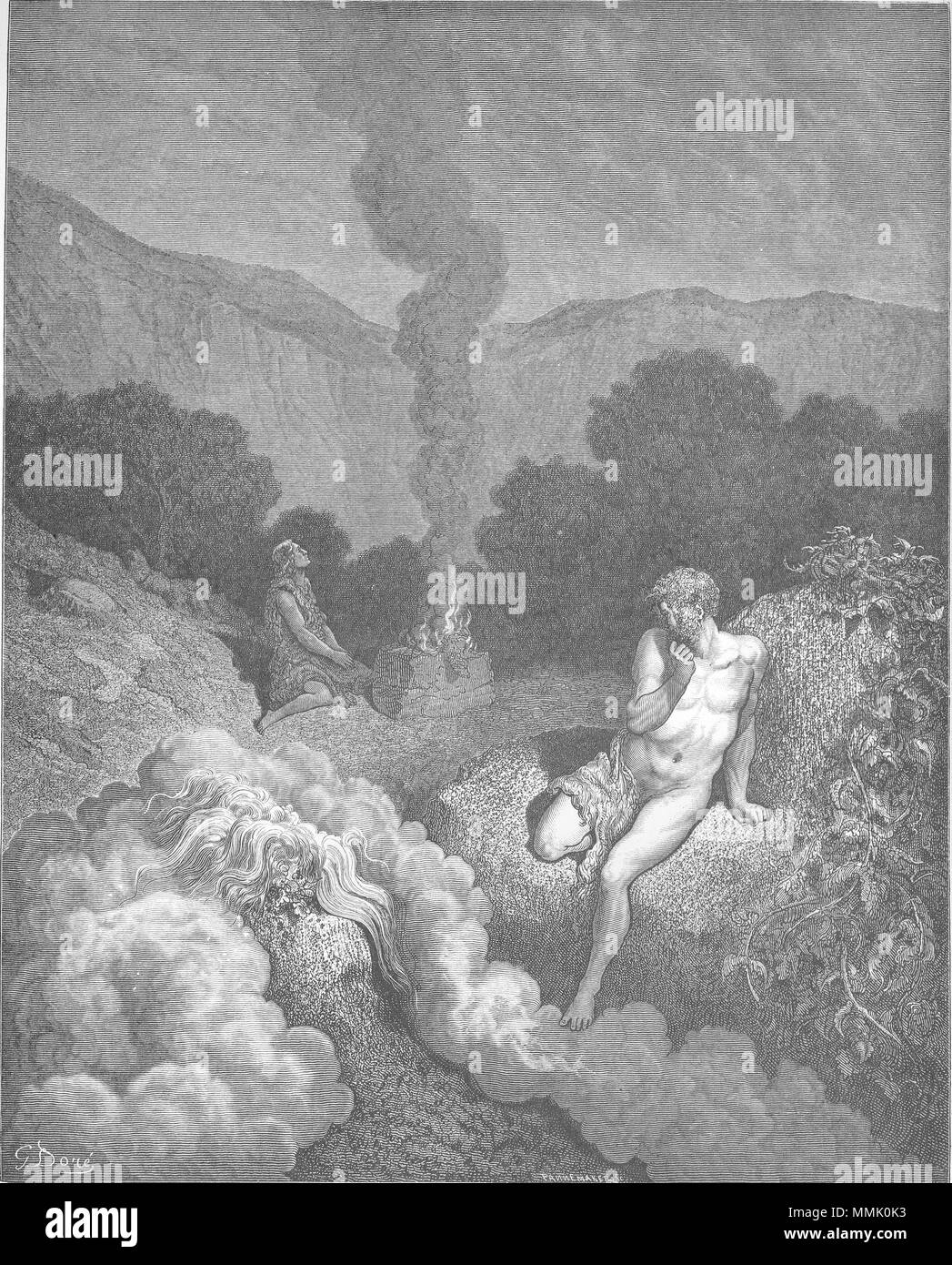 Cain And Abel Black And White Stock Photos Images Alamy - 