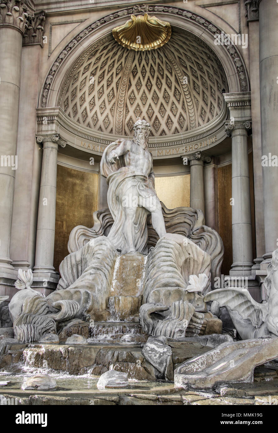 Caesars palace fountains hi-res stock photography and images - Alamy