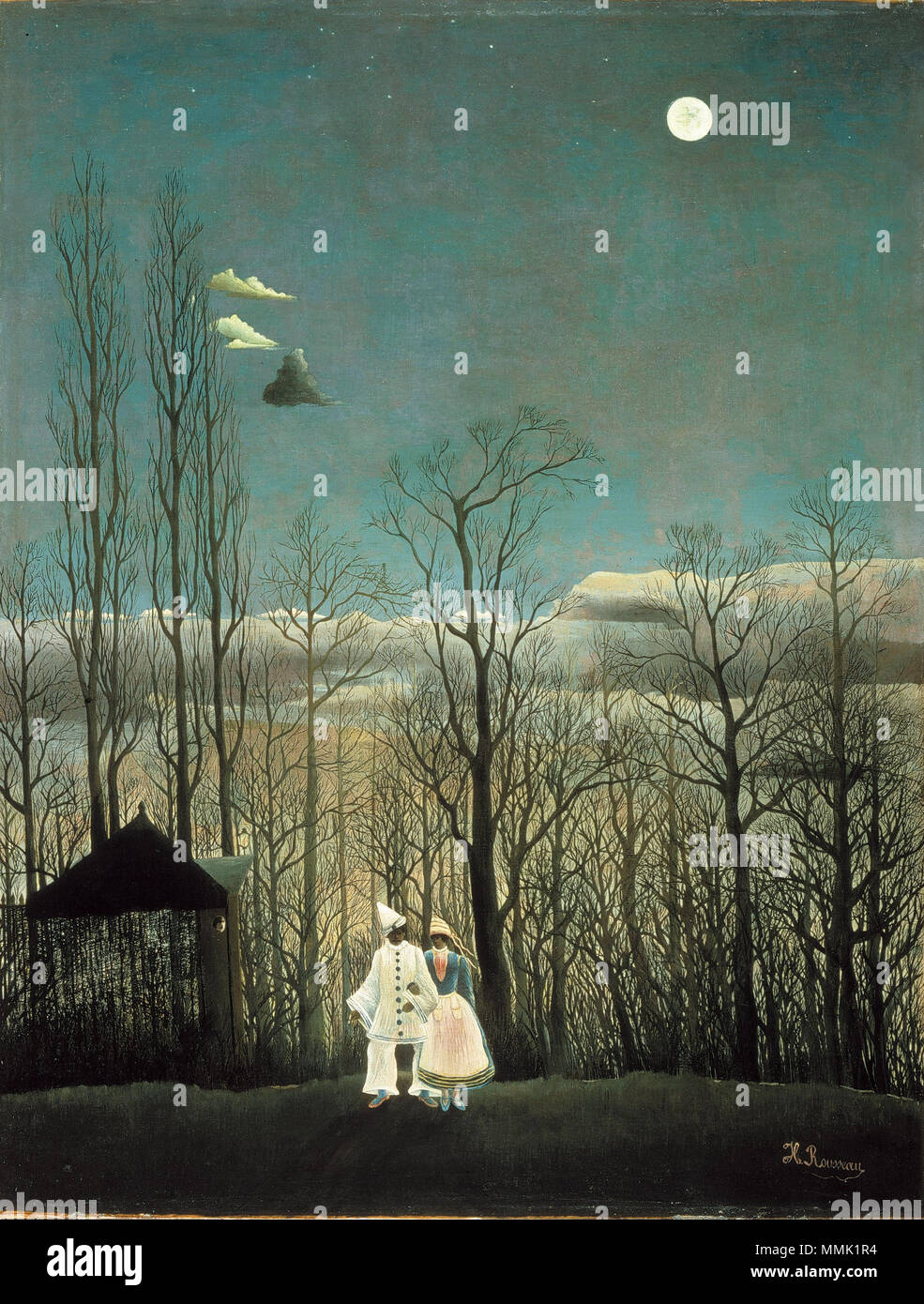 Henri Rousseau A Carnival Evening