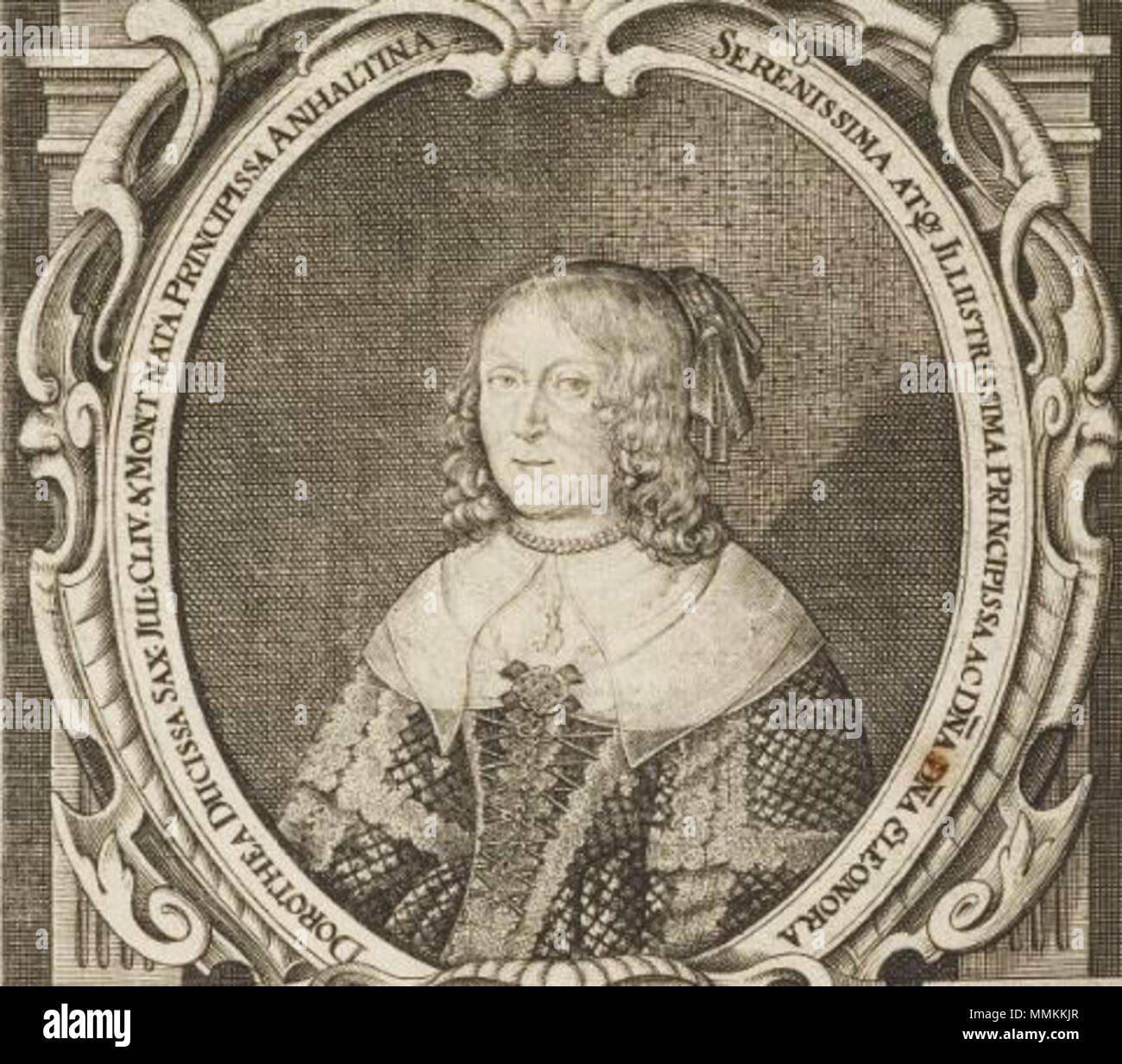 . English Eleonora Dorothea of AnhaltDessau, duchess of SaxeWeimar