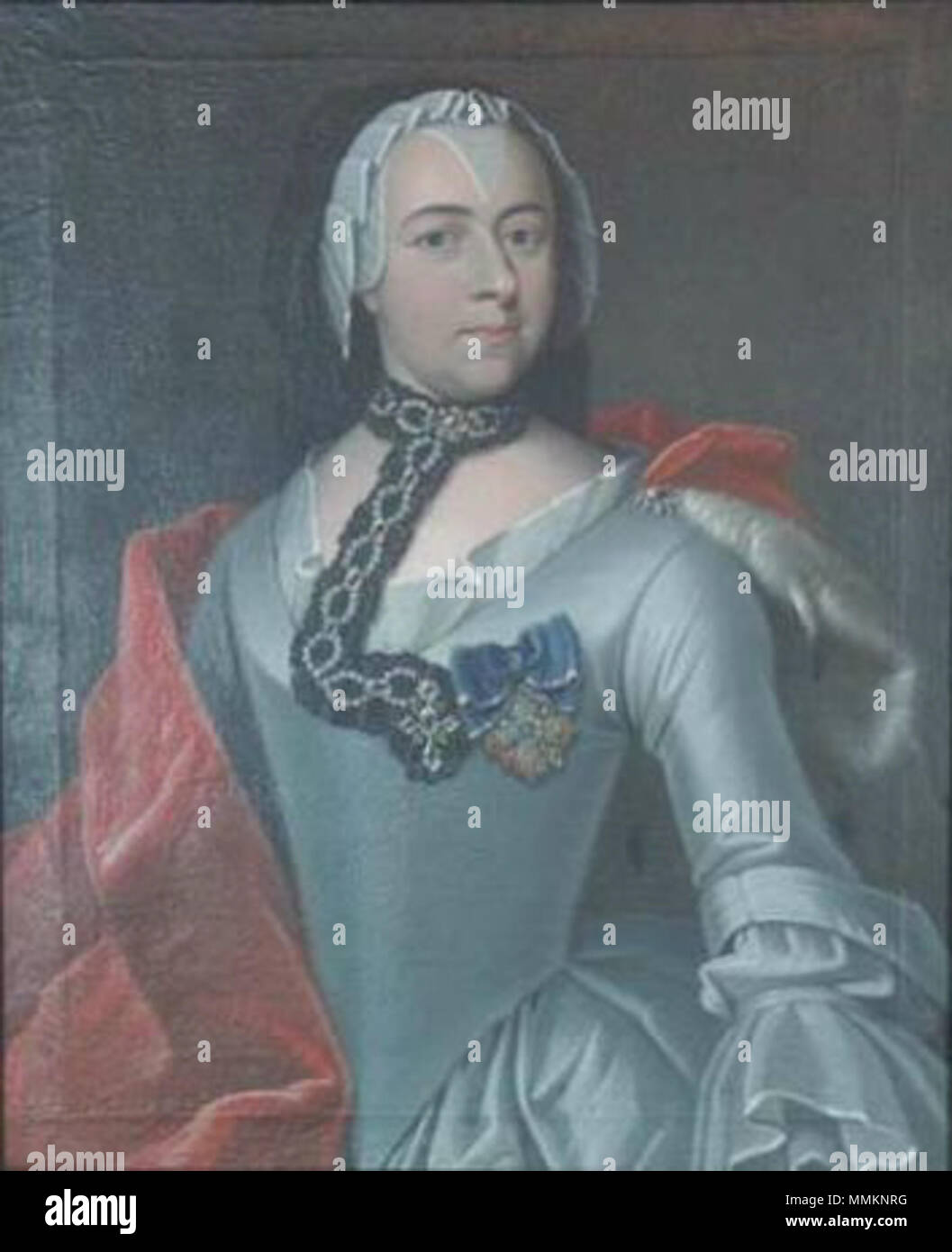 Caroline of Erbach-Fürstenau duchess of Saxe-Hildburghausen Stock Photo