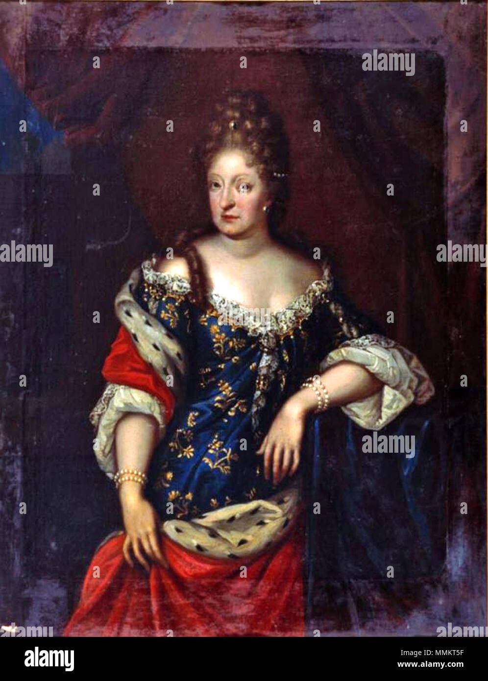 Elisabeth Juliane of Schleswig-Holstein-Sonderburg-Norburg, duchess of Brunswick-Wolfenbüttel Stock Photo