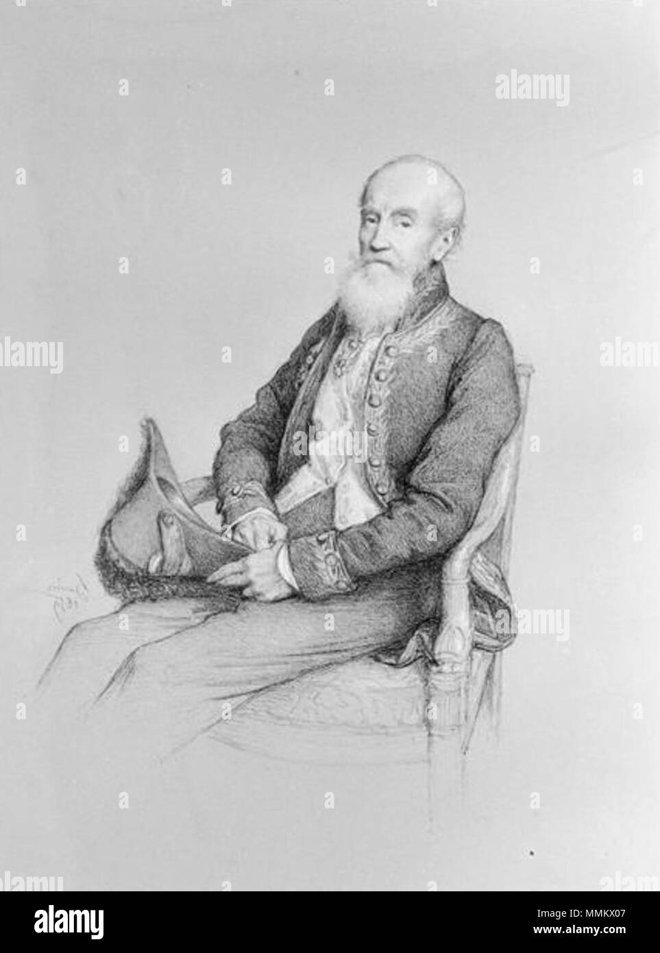 Turpin de crissé (17821859 Stock Photo Alamy