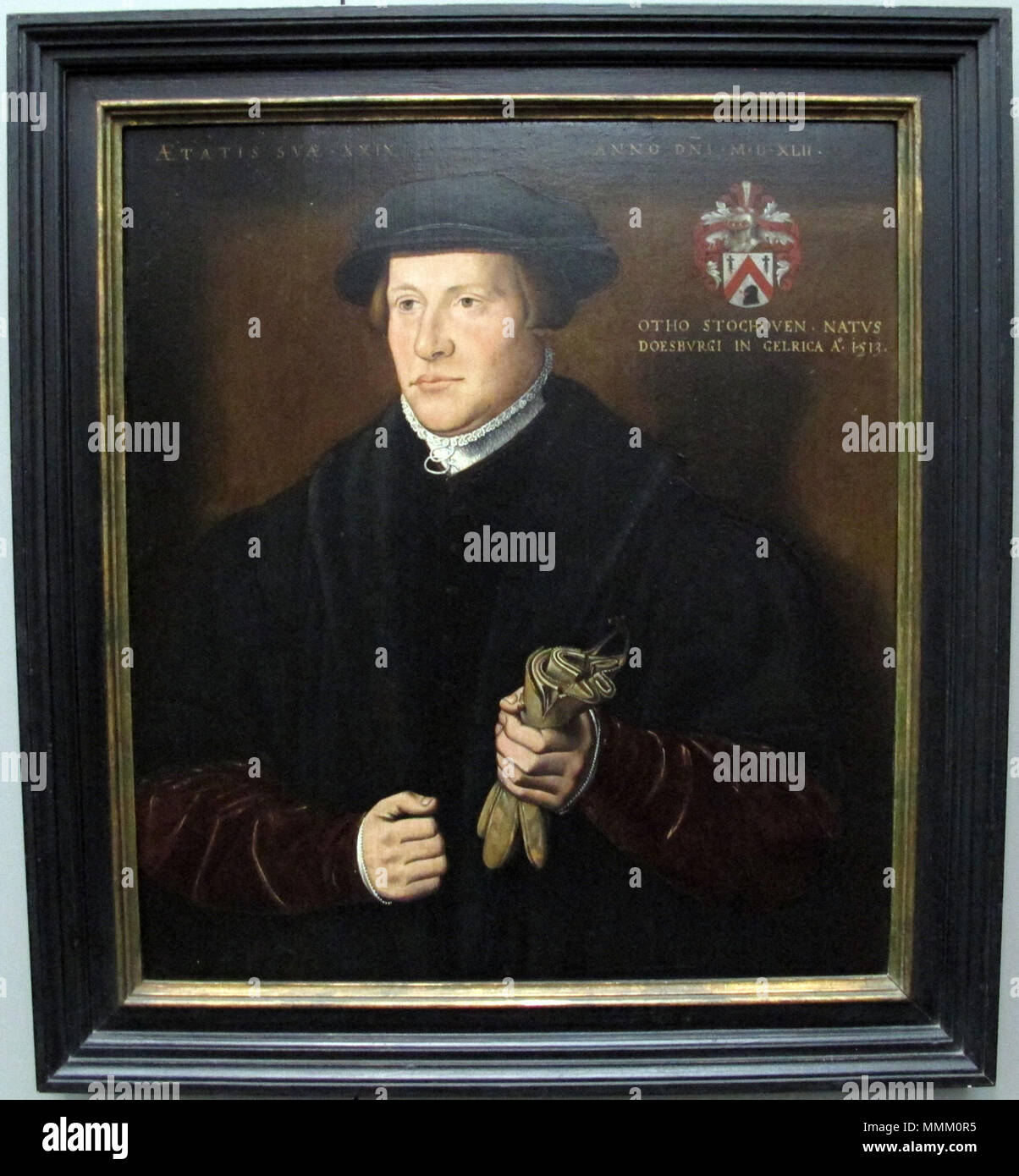 . Ambrosius benson, ritratto di otho stochoven, 1542  Portrait of Otho Stochoven. 1542. Ambrosius benson, ritratto di otho stochoven, 1542 Stock Photo
