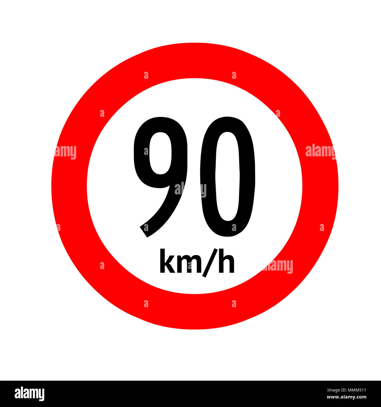 Speed Limit Traffic Sign 90 Stock Photo Alamy speed-limit-traffic-sign-90-stock-photo-alamy