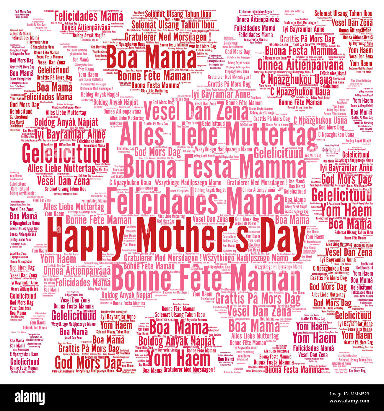 Happy Mother S Day In Different Languages Stock Photo Alamy Happy Mother S Day In Different Languages Stock Photo Alamy