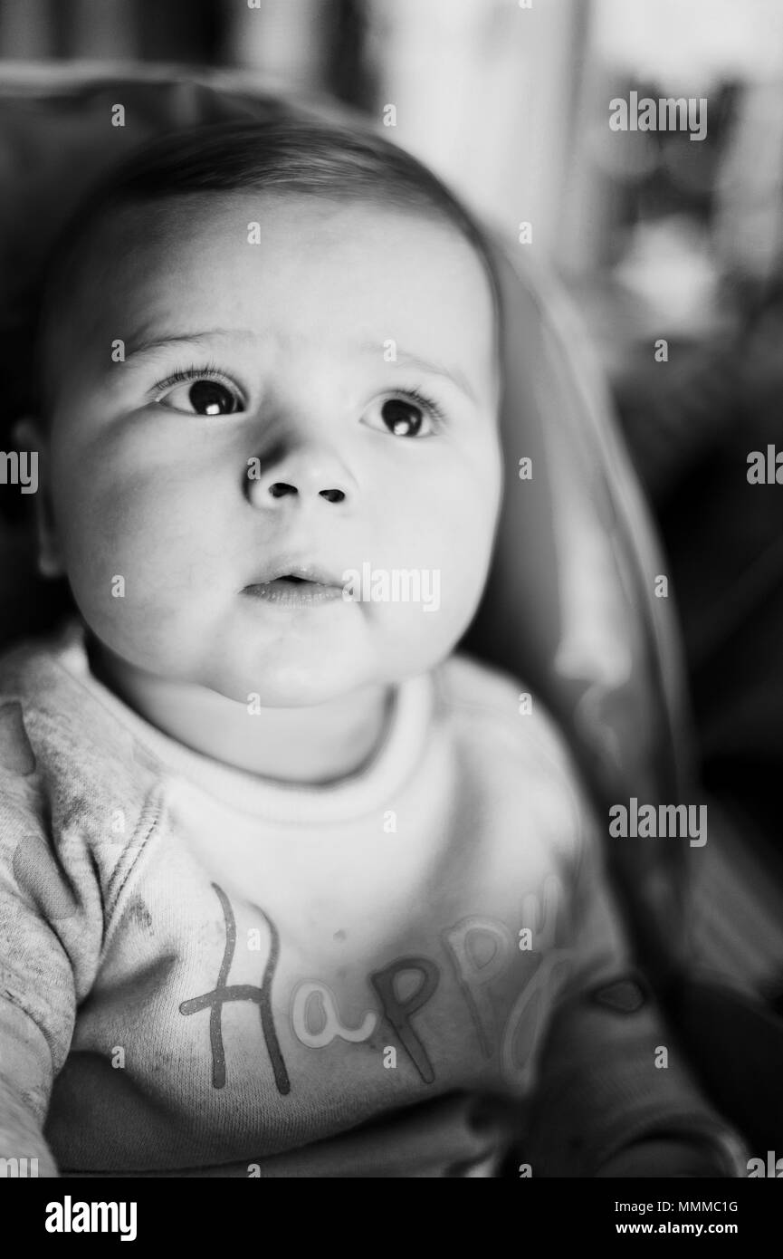 Boy cap close Black and White Stock Photos & Images - Alamy
