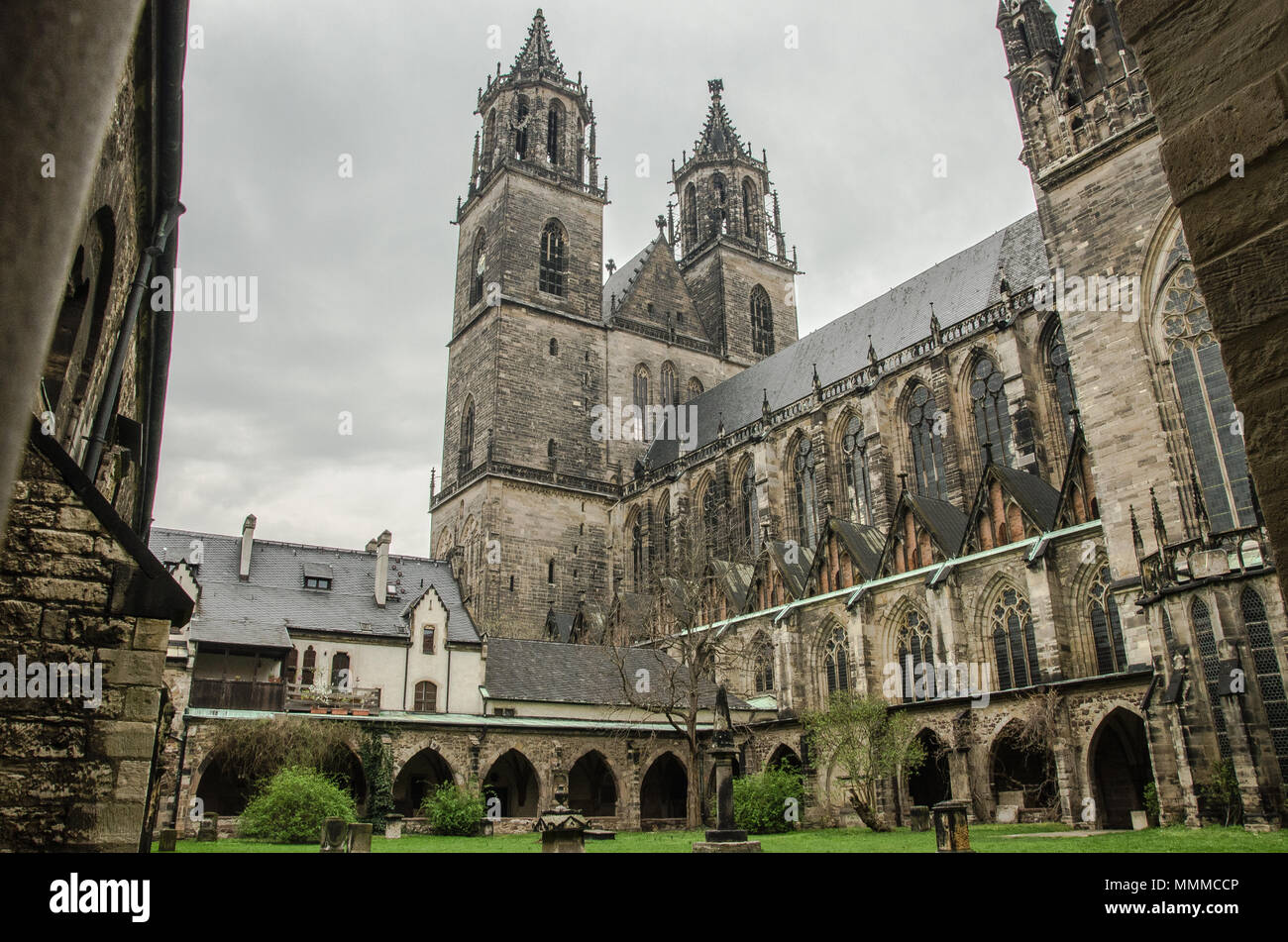 Magdeburg Cathedral, officially called the Cathedral of Saints