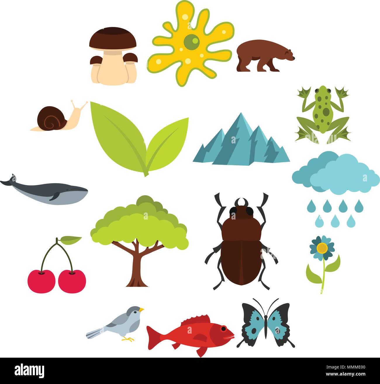 Oil industry items set flat icons Stock Vector Image & Art - Alamy