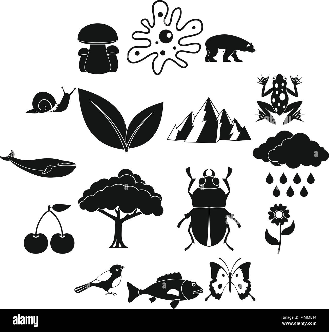 Oil industry items icons set, simple style Stock Vector Image & Art - Alamy
