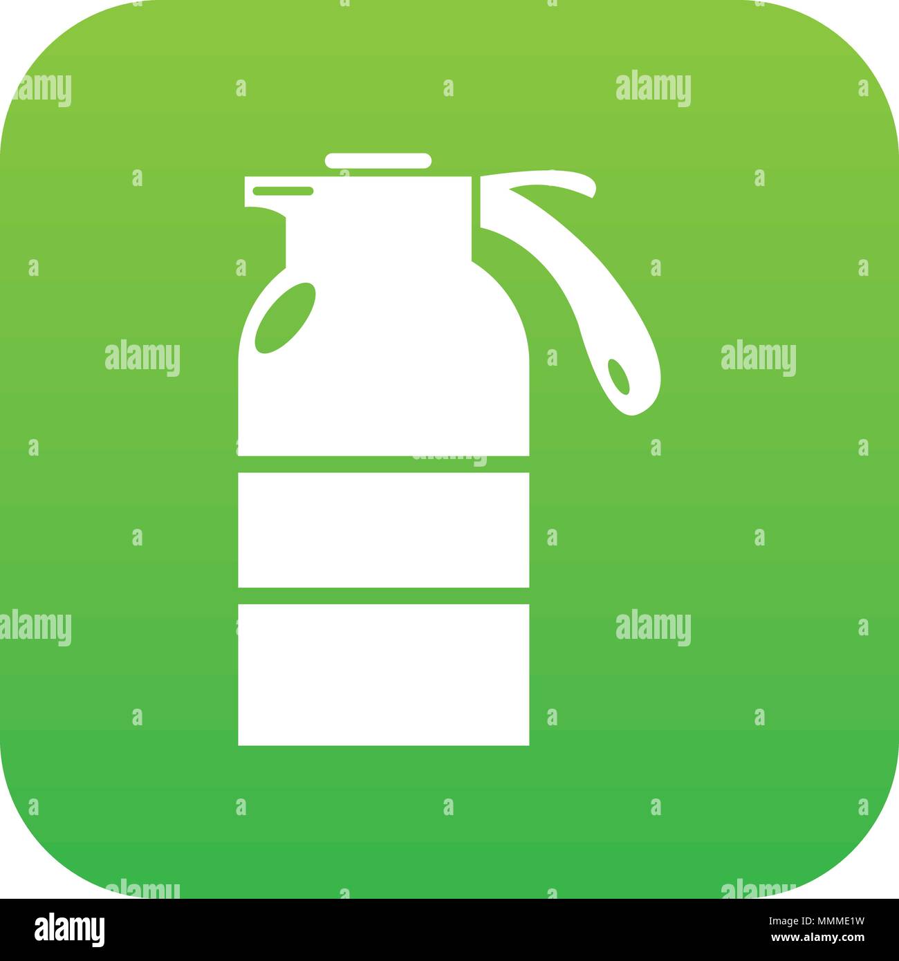 Sprayer container icon green vector Stock Vector Image & Art - Alamy