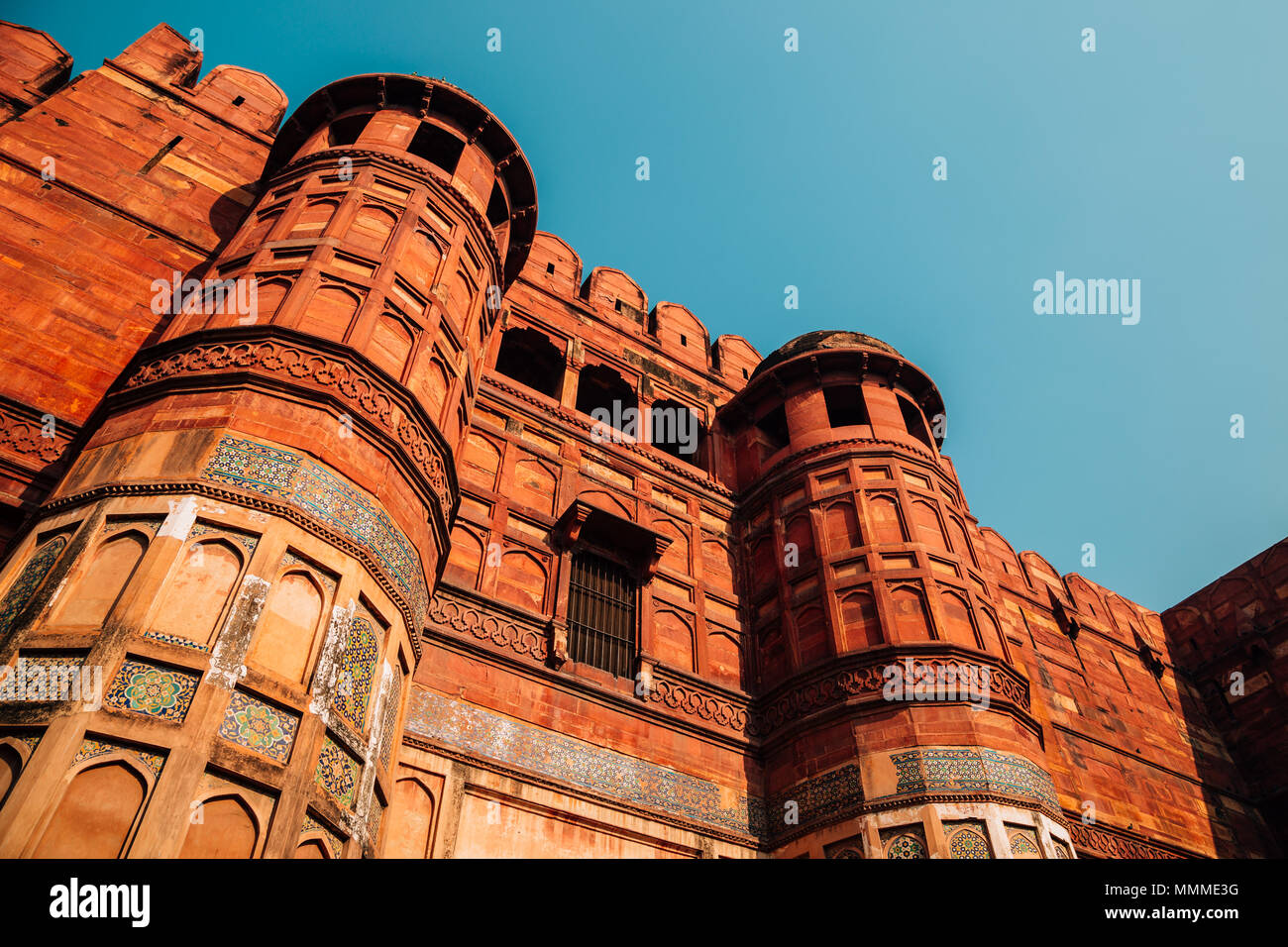 Agra Fort in Agra, India Stock Photo Alamy