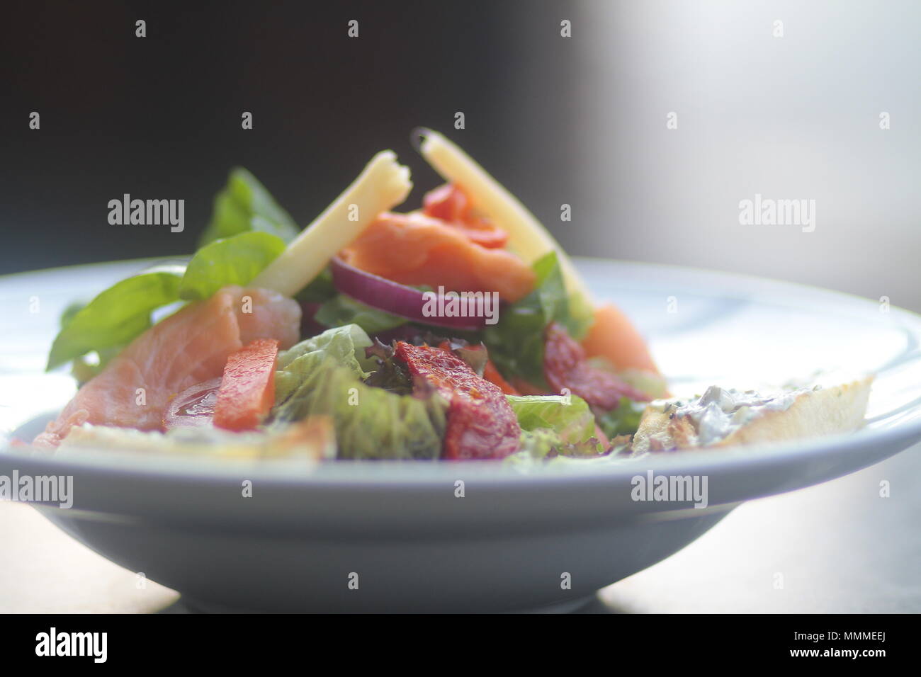 healthy organic salad Stock Photo - Alamy