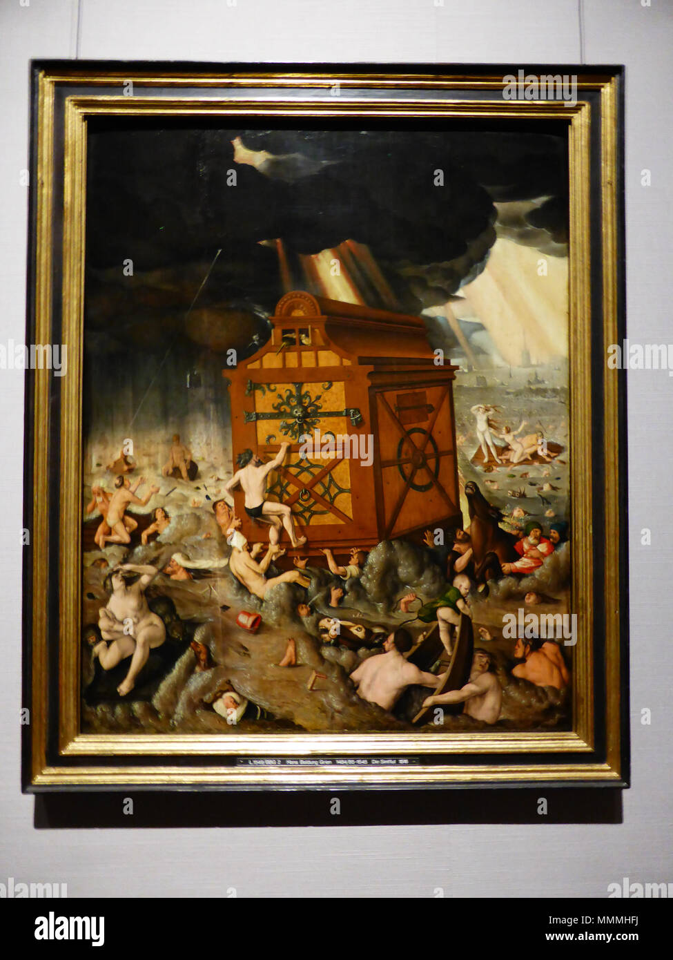 Baldung, Hans — Die Sintflut — 1516 — frame — Hi res Stock Photo