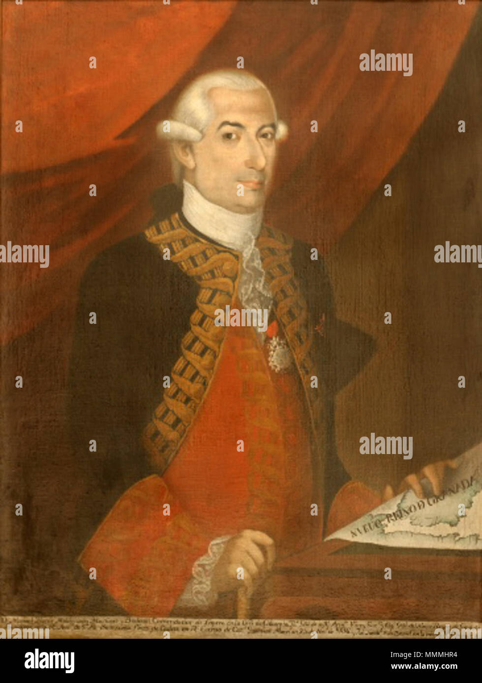 Manuel Antonio Flores (1722-1799). 18th century. Manuelantonioflores Stock Photo