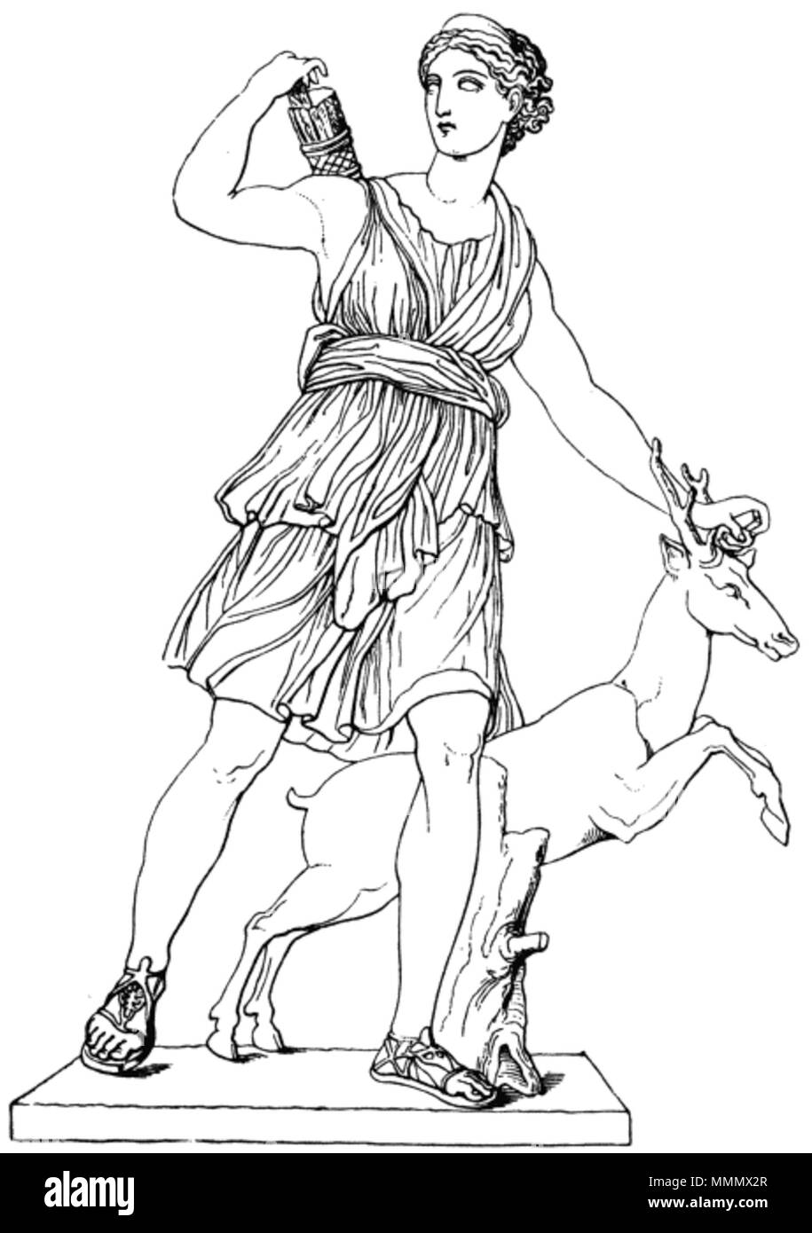 Diana  Roman moon goddess of the huntShe is also known as Artemis in  greek mythologyAs she   Körperkunst tattoos Tattoos griechische  mythologie Halstattoos