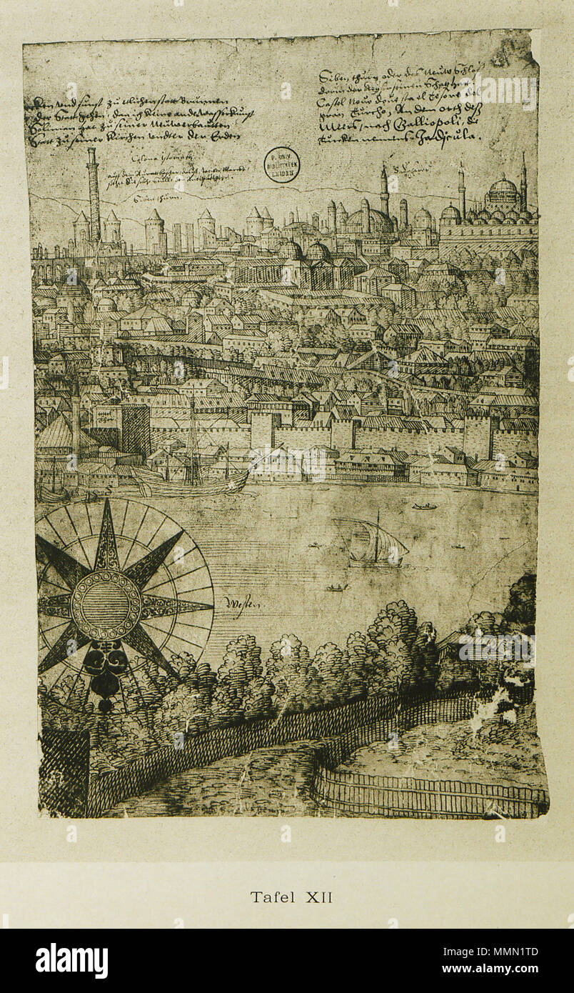English Melchior Lorichs Konstantinopel Unter Sultan Suleiman