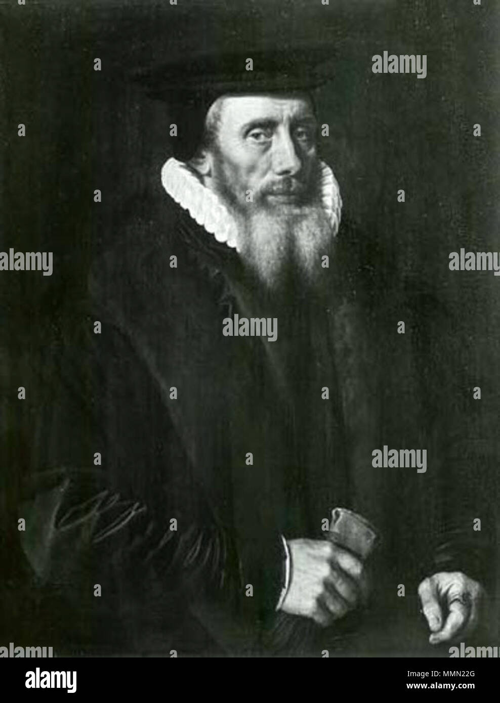 . Johannes Goropius Becanus  . 16th century. Jan van Gorp 77 Becanus Stock Photo