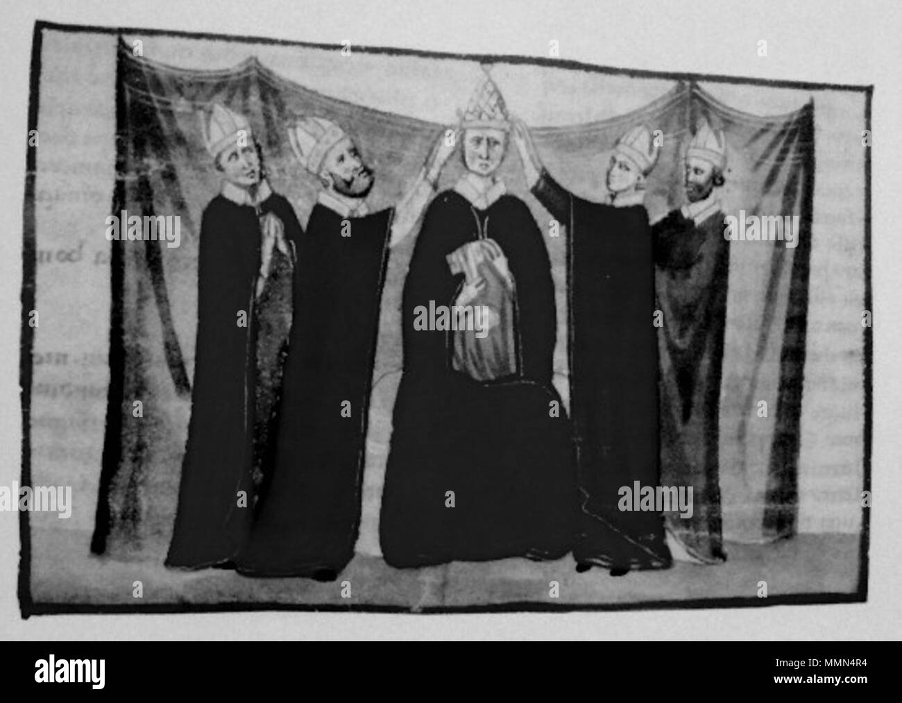 . English Bonifacius VIII . 14th century. Unknown 90 Bonifacius VIII Stock Photo Alamy