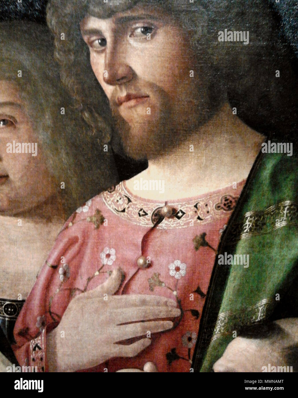 Lamentation of Christ (detail).. 1490s. Veneziano Lamentation of Christ