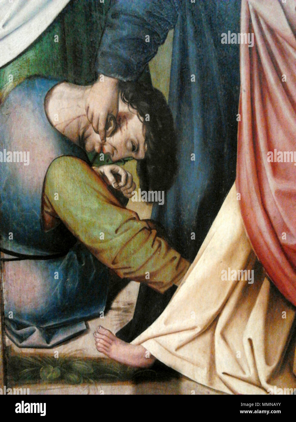 The Capture of Christ (detail).. circa 1500. Coter Capture of Christ ...