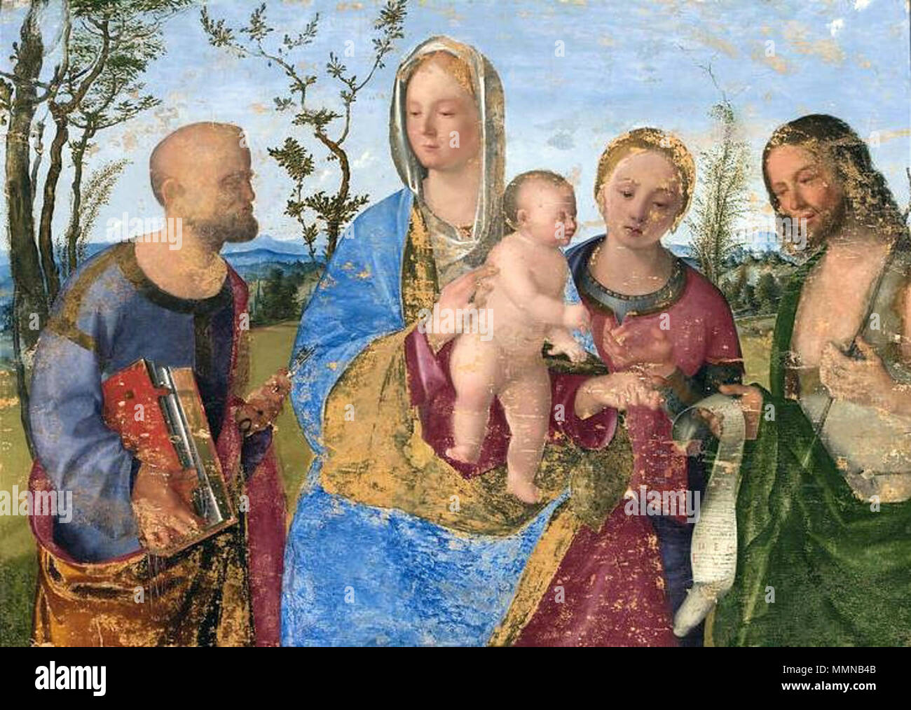 Mystical marriage st catherine hi-res stock photography and images - Alamy