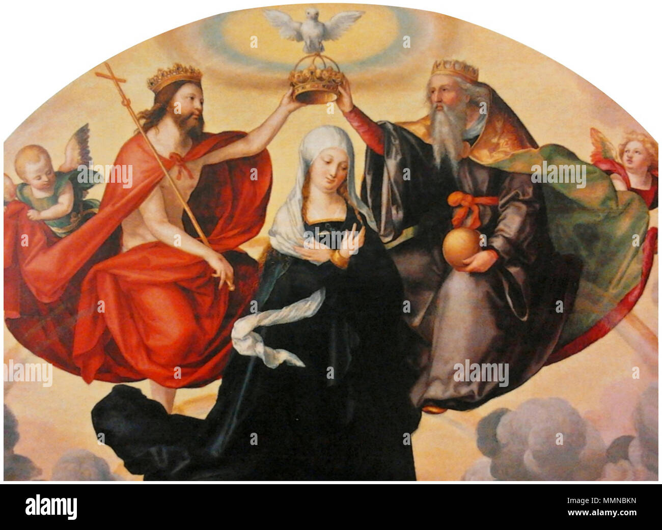 Coronation of the virgin mary hi-res stock photography and images - Alamy