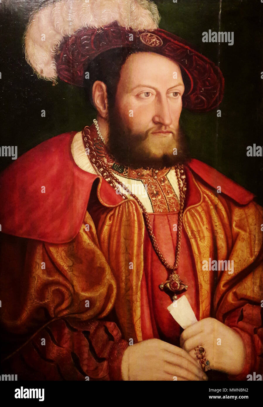 Portrait of Count Otto Henry of Palatinate.. 1531. Gertner Otto Henry ...